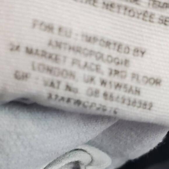 Pilcro Y2K Stet Pastel Blue Corduroy Stretch Pants Size 28 Low Rise Zip Ankle - Picture 9 of 12